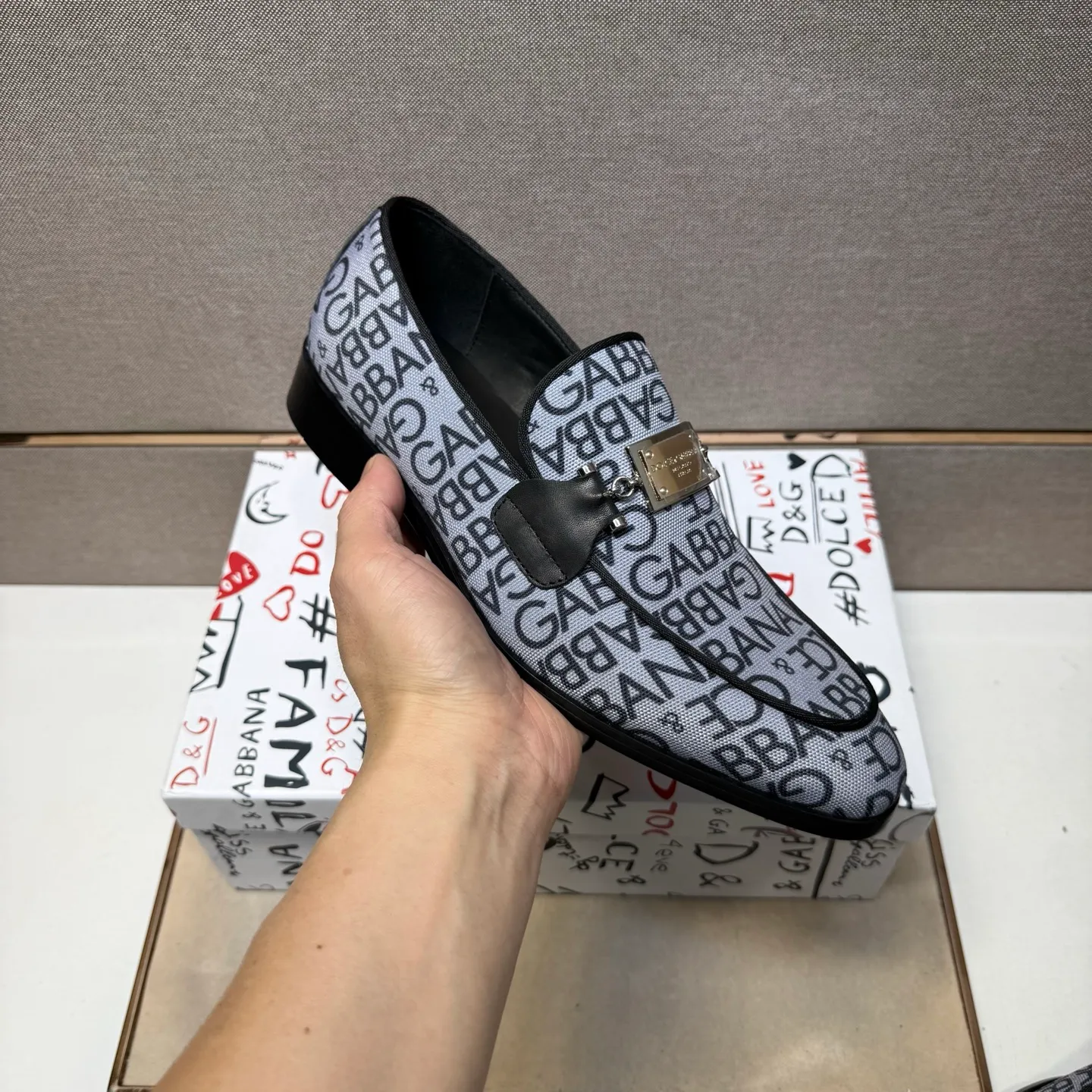 Men's men's shoes 💰pp520【DG～】Men's casual formal leather shoes 2025z cabinet sales simultaneously 🔶Size: 38-44#️⃣ 🔷1 color🔜The upper is made of cowhide stitching➕Cowhide lining, comfortable and breathable, sole: original comfortable, wear-resistant and non-slip outsole, ⚠️Real thing📱Photographed🎬The real thing is better📢📢📢
